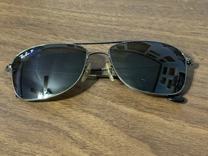 RAY-BAN RB3477 004 Sunglasses Italy Aviator 56-16-135 3P Gunmetal RX - Picture 1 of 10