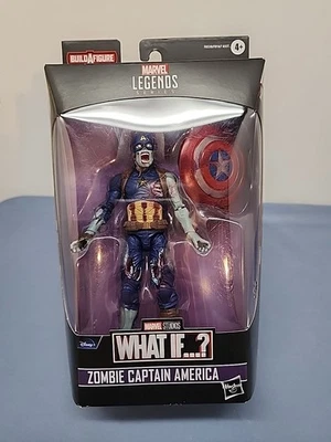 Figura de acción What if Zombie Capitán América de Marvel Legends nueva en caja Foto 1 de 4