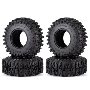 FLYXM 4Pcs 1.3inch Tires Monster Truck Tire 72*25mm for RC 1/18 1/24 SCX24 TRX4M - Picture 1 of 31