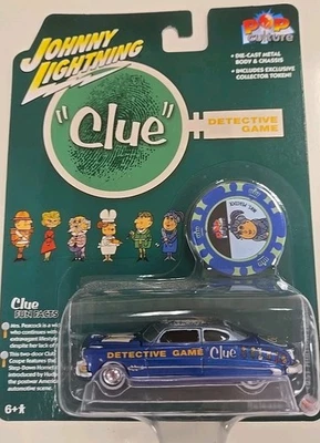 Johnny Lightning White Lightning Clue Mrs Peacock '51 Hudson Hornet Pop Culture  - Image 1 of 2