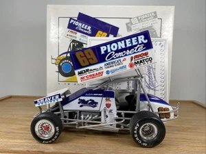 1/18 GMP Pioneer Concrete Brent Kaeding 410 Winged Sprint Car 7103 ! - Picture 1 of 17