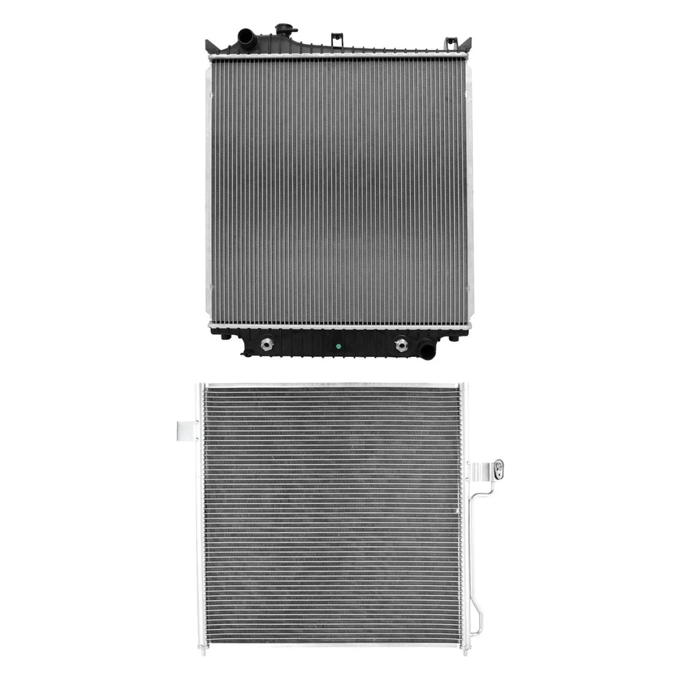 For Ford Explorer Sport Trac 09-10 Radiator & Condenser Kit Foto 1 de 1