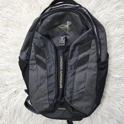 Mochila acolchada Under Armour Black Storm bolsa para computadora portátil con libros ver descripción y fotos Foto 1 de 4