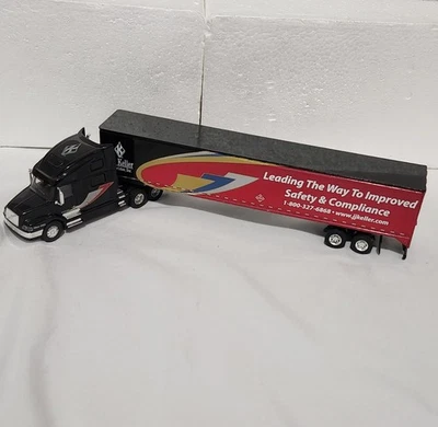 SpecCast JJ Keller Volvo 770 Diecast 1/64 Truck 53’ Trailer *Missing Dolly Legs* - Image 1 of 4