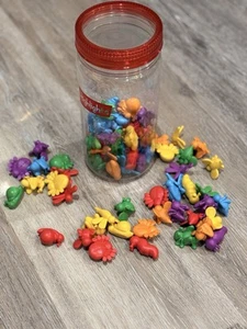 Learning Resources Sorting & Counting Bugs Plus Container - 72 Multi-color Bugs - Picture 1 of 3