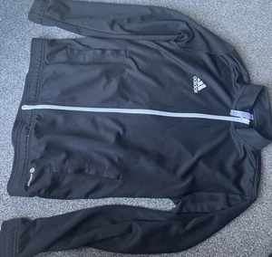 Adidas Sportjacke M Herren Damen schwarz - Bild 1 von 2