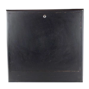 ARMARIO DE RED DE MONTAJE EN PARED 24" X 24", 4 ESPACIOS, NEGRO, GABINETE AV, RACK CCTV - Imagen 1 de 4