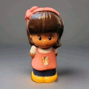 Fisher Price Little People Girl: Mia, Horse Dress, Farm, Z00, Pink Headband - Picture 1 of 2