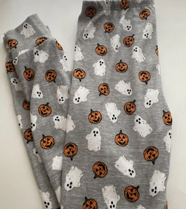 Rae Dunn Halloween Pajama Pant Childs Size 8 Pumpkins and Ghosts Very SOFT - Picture 1 of 7