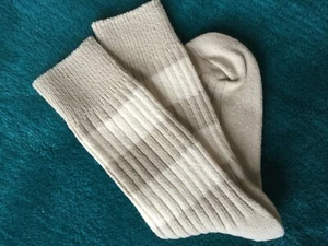 CALCETINES DE SEDA DE CACHEMIRA SUAVE DE CALIDAD SEÑORA MEZCLA DE SEDA HERMOSOS TOBILLOS O CREW - Imagen 1 de 19
