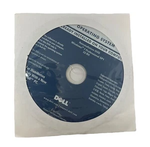 Dell Windows 7 Professional Reinstallation DVD 32 bit SP1 OS Dell P/N 04DTND New - Picture 1 of 2