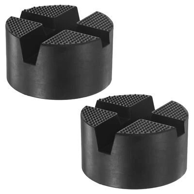 1 Pack 3.1 Inch Dia Universal Floor Jack Rubber Pad Rail Pinch Weld Adapter Foto 1 de 4