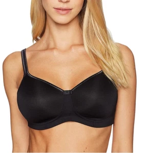 Anita Women's Tonya Black Padded Non-Wired Mastectomy Bra L33607 Size 34A - Picture 1 of 4