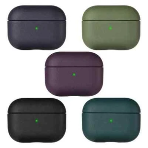 Housse Style Cuir pour AirPods Pro 2 Génération Art Protection 360° Case Cover Etui - Photo 1 sur 9