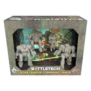 Battletech Star League Command Lance (inglese) CAT-35781 Mech - Foto 1 di 1