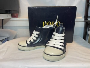 Polo Ralph Marina Balharbour Botas de Lluvia Niño Pequeño Talla 8 Nuevas - Imagen 1 de 9