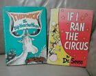 2X Vintage Dr Seuss Books If I Ran The Circus & Thidwick The Big Hearted Moose
