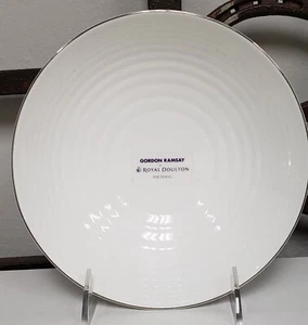 Royal Doulton Gordon Ramsay MAZE WHITE PLATINUM AP Bowl Never Used BRAND NEW - Picture 1 of 4