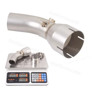 Exhaust Mid Pipe 51mm For Kawasaki Ninja Z650 2023-25 Stainless Steel Link Tube - Bild 1 von 7