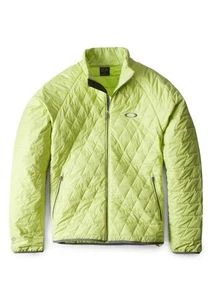 Men's Oakley Great Ascent Puff Lightweight Ski Snowboard Jacket Green Size S - Picture 1 of 1