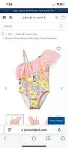 Janie and Jack Girls Bathing Suit (size 7) - Picture 1 of 5