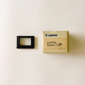 Canon +1.5 Dioptric Adjustment Lens S correctly diopter for AE-1 A1 eyepiece - Picture 1 of 10