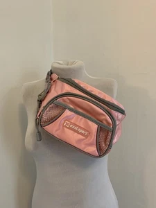 Borsa cintura Eastsport vintage rosa grigia donna marsupio anni 2000 90 y2k Barbie carina viaggio - Foto 1 di 15