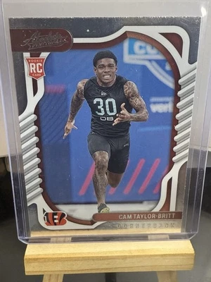 2022 Panini Absolute - Rookies Cam Taylor-Britt #150 (RC) - Image 1 of 2