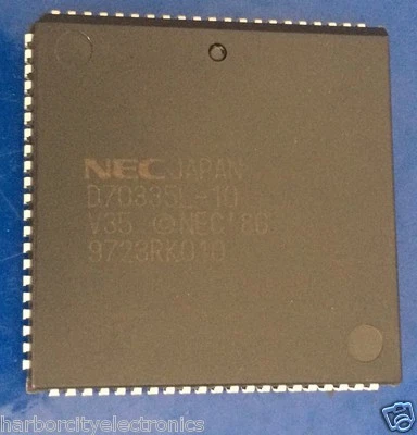 UPD70335L-10 NEC MICROCONTROLLER CMOS 16-BIT 84 PIN PLCC D70335L-10 - Image 1 of 4