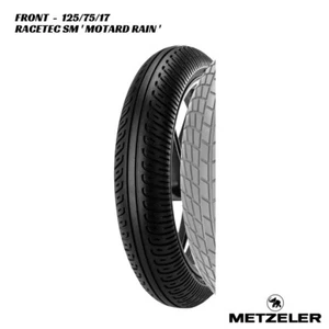 METZELER RACETEC RAIN SM 125/75 R17 Nuova DOT 18 - Foto 1 di 2