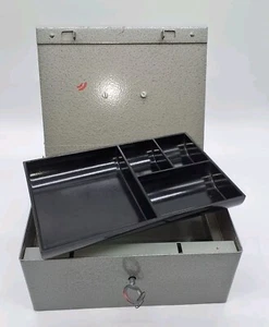 DDR Geldkassette Schlüssel Einlage DDR Hammerschlag 2100 gramm - Bild 1 von 5