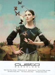CUSTO BARCELONA magazine AD #01 2005 LILIANA DOMINGUEZ - Picture 1 of 2