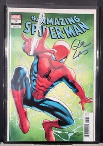 THE AMAZING SPIDER-MAN #1 CVR H LAND VAR SIGNED GREG LAND NO COA - Picture 1 of 1