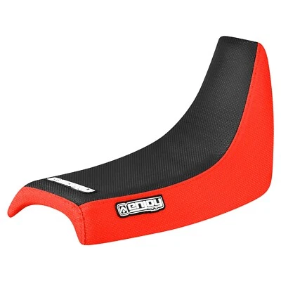 Cubierta de asiento con pinza de tracción alta Yamaha PW 50 ROJO BRILLANTE/NEGRO estándar #91 Foto 1 de 3