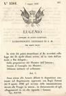 Regio Decreto 1859 Eugenio Regie Patenti.