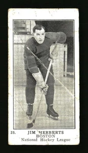 1923-24 William Paterson (V145-1) Hockey Charlie Langlois #17 SN, AU - Imagen 1 de 2