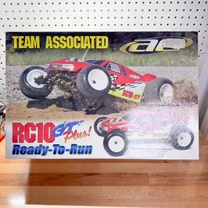 Vintage Team Associated AE RC10 GT Plus Blue Nitro ARTR w/Box & Manuals RARE - Picture 1 of 9
