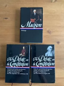 Madison Writings + The Debate on the Constitution (2 vol) The Library of America - Picture 1 of 1