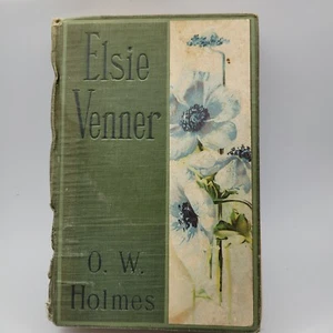 Antique 1908 Elsie Venner A Romance of Destiny,O.W. Holmes, Hurst & Co, Cloth HC - Picture 1 of 10