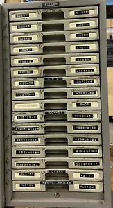 KARDEX (GOOD USED) CABINET - DIMENSIONS 24"x11"x21" - Picture 1 of 12