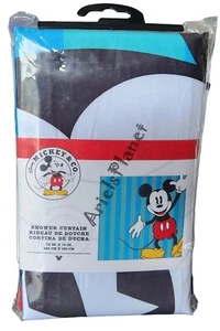 2023 Disney Parks Mickey Mouse Shower Curtain 72" x 72” - Picture 1 of 1