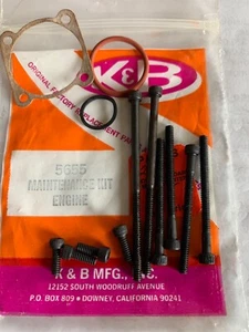 K&B Mecoa Maintenance Kit Bolts “O” Rings & Gasket .20 .28 Size Engine NOS - Picture 1 of 5