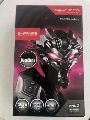 Sapphire Radeon R7 260X Graphics Card AMD  W/Box.  - Image 1 of 4