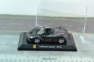 ALTAYA FERRARI LaFerrari Aperta 2016 Car Black 1/43 Scale - Picture 1 of 2