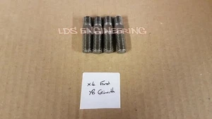 Ford Cosworth YB Turbo 2.0 16v Sierra Escort exhaust manifold Turbo flange studs - Picture 1 of 1