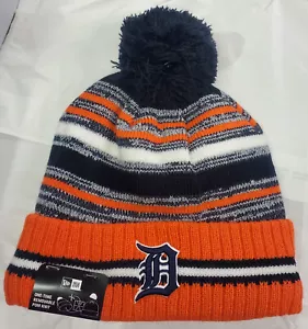 Detroit Tigers New Era Sport Cuffed Knit Stocking Cap - MLB - Picture 1 of 2