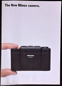 Original Minox ML 35 Brochure 1985 Edition - Excellent - Picture 1 of 4