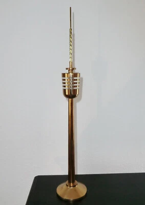 FERNSEHTURM Modell STUTTGART tour Stuggi TÜRMLE 0711 DEKORATION golden 47cm EDEL - Bild 1 von 4