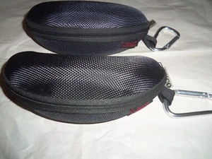 Lot 2 DUCO Designer Sunglasses Eyeglasses Hard Cases with Belt Clip Nice LOOK! - Picture 1 of 3