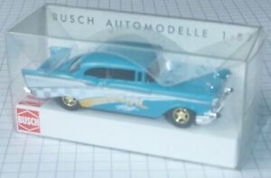Busch H0 45014 CHEVROLET BEL AIR COUPE    Serie "crazy cars"   in Ovp.
